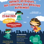 Enfants atypiques : des cerveaux qui brillent autrement