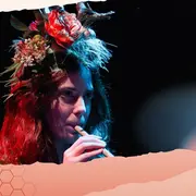 Enfants qui courent avec les loups