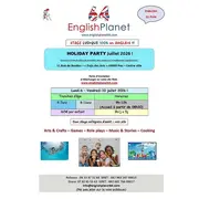 English Planet - Stage anglais Holiday party