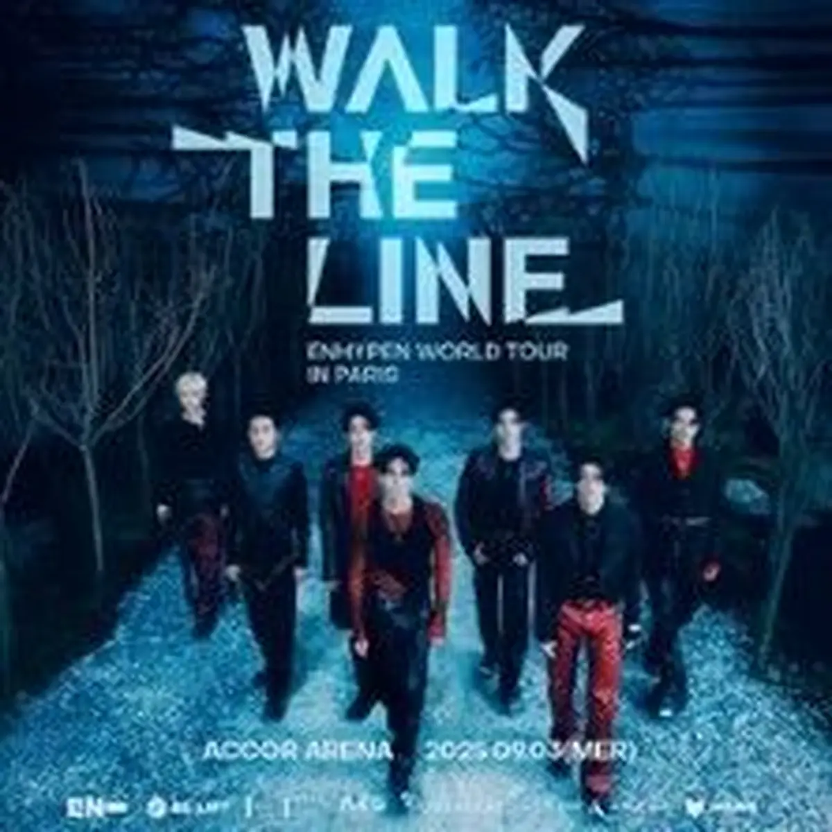 ENHYPEN en concert en 2025 : le phénomène K-pop débarque à l'Accor Arena Paris