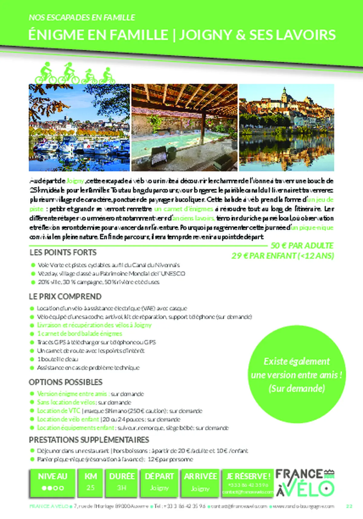 énigme En Famille | Joigny & Ses Lavoirs
