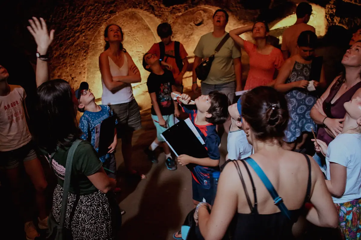 Enquête dans les souterrains - visite enfants