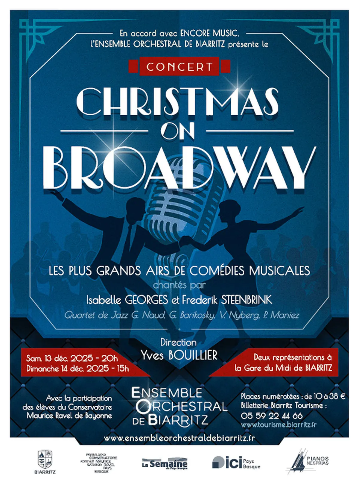 Ensemble Orchestral de Biarritz - Christmas On Broadway