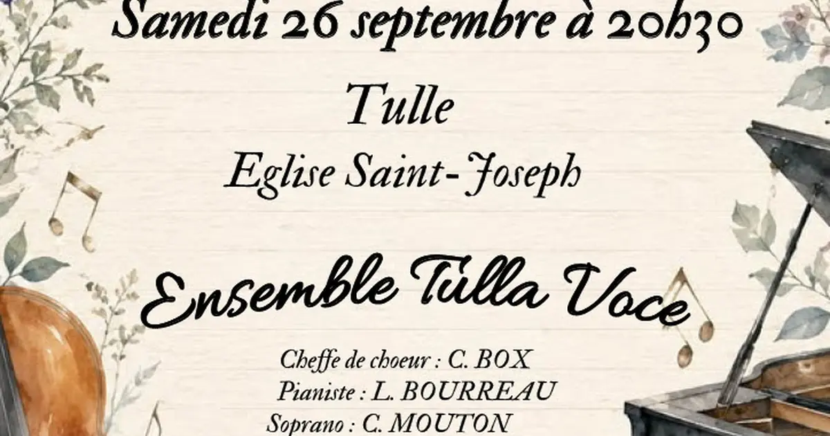 Ensemble Tulla Voce : Concert : "Airs de famille" chez les Haydn, les Mendelssohn et les Mozart