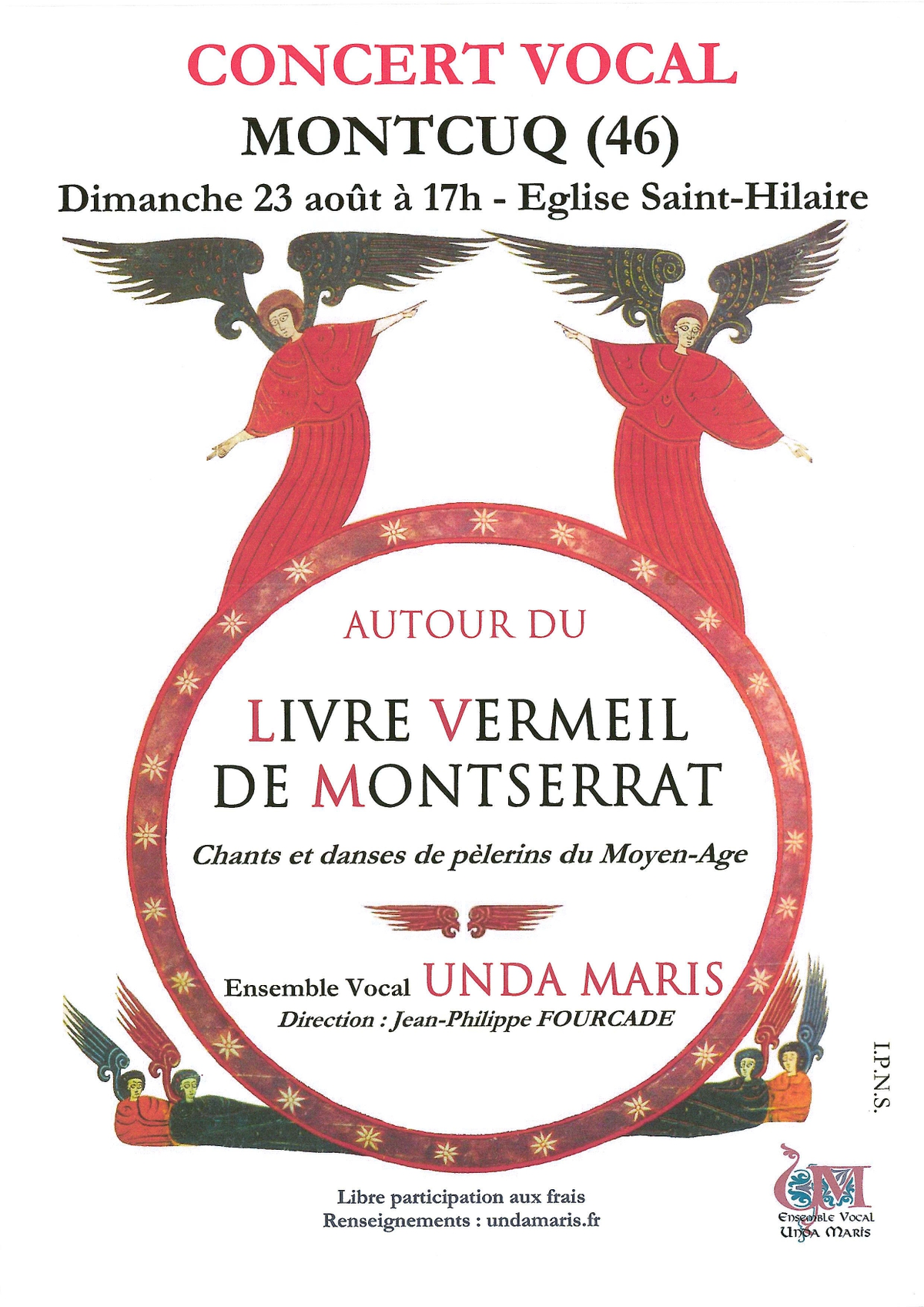 Ensemble vocal UNDA MARIS en concert