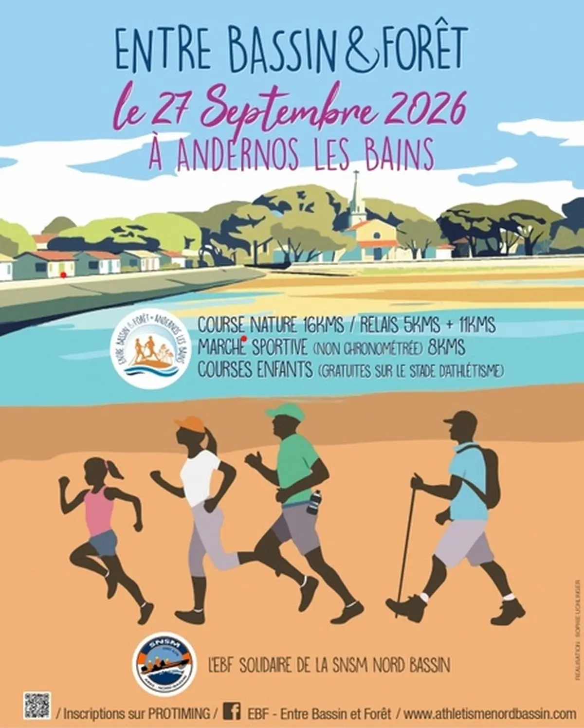 Entre Bassin et Forêt :  Course nature et marche sportive