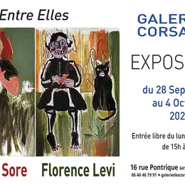 Entre elles, peintures de Chantal Sore et Florence Levi