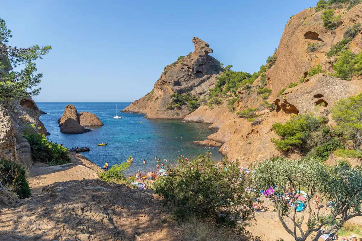 La calanque de Figuerolles à La Ciotat 