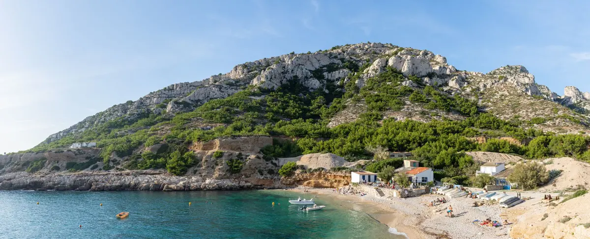 La calanque de Marseilleveyre à Marseille 