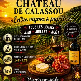 Entre vignes et papilles au Château de Calassou