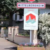 Entrée du village Mittelbergheim DR