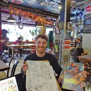 Enzo Berkati, l’auteur strasbourgeois de Mauvais Monstre qui bouscule la BD jeunesse