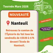 Epicerie du Val - Tournée de mars à Nanteuil