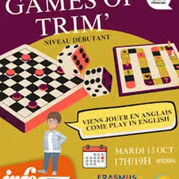 Erasmus days : Games of trim' - jeux de société en Anglais