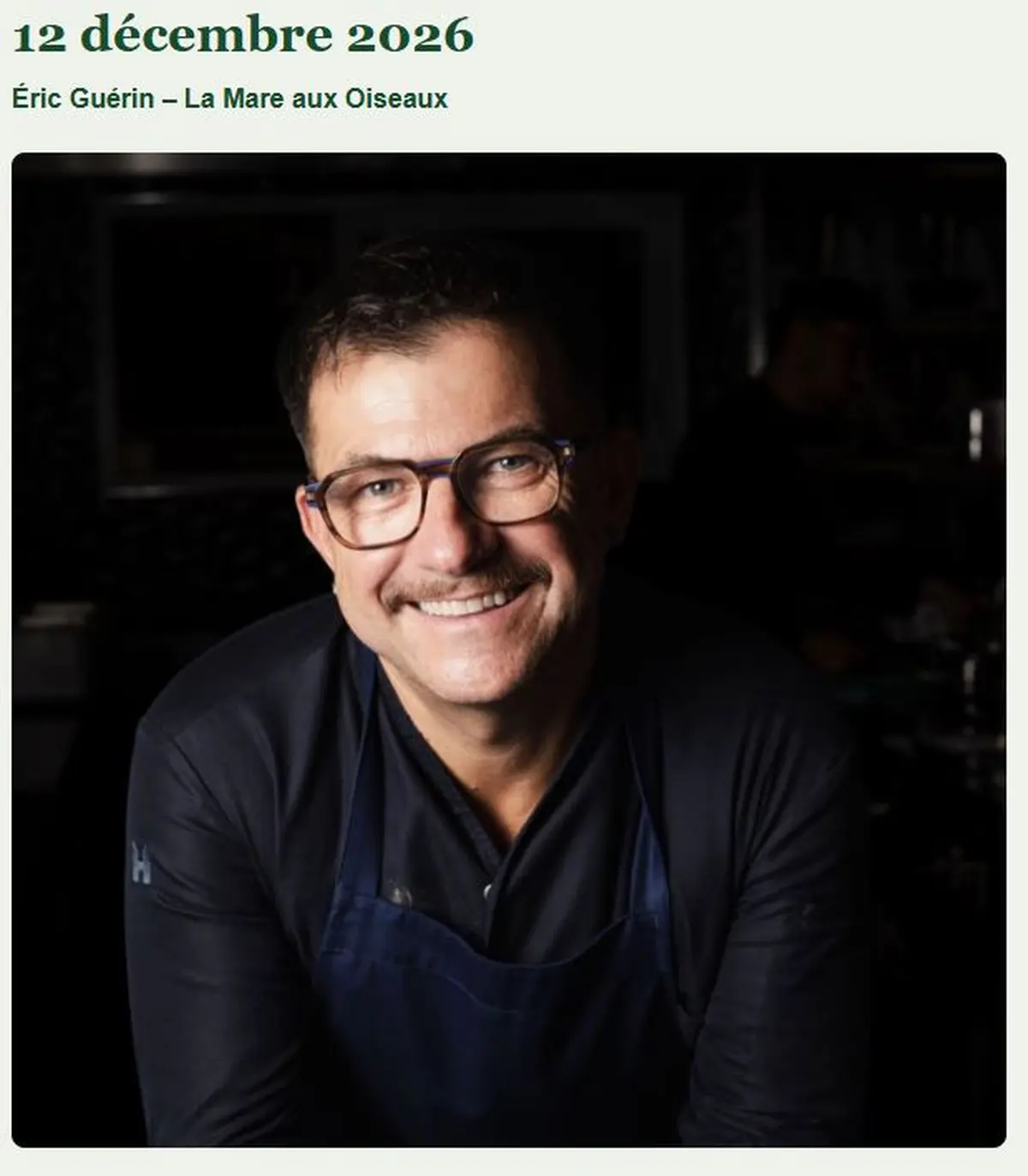 éric Guérin Au Domaine