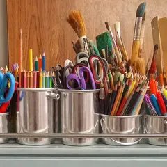 𝗟es savoirs-faire du peintre en décor inspiration art nouveau, Chez Cré'atelier