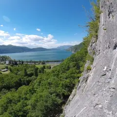 Escalade de la Baie de Grésine à Brison-Saint-Innocent (73)