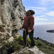 Escalade en falaise aux Calanques de Marseille (13)