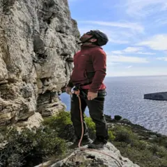 Escalade en falaise aux Calanques de Marseille (13)