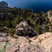 Escalade Grande Voie dans les Calanques de Marseille (13)