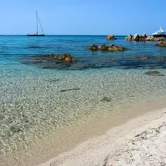 Escale Cala di Cupabia en bateau depuis Porticcio