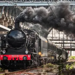 Escale du train à vapeur de Soulac 1900 à Lesparre
