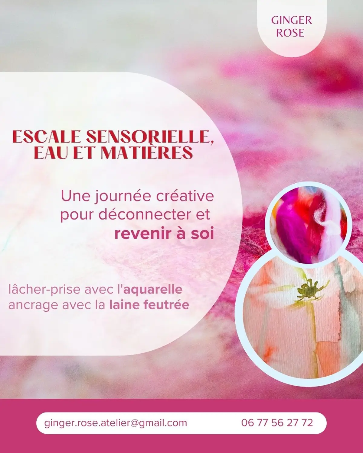 Escale sensorielle : une journée créative pour déconnecter et revenir à soi.