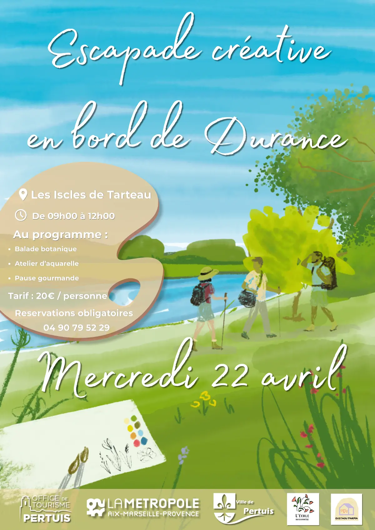 Escapade créative en bord de Durance