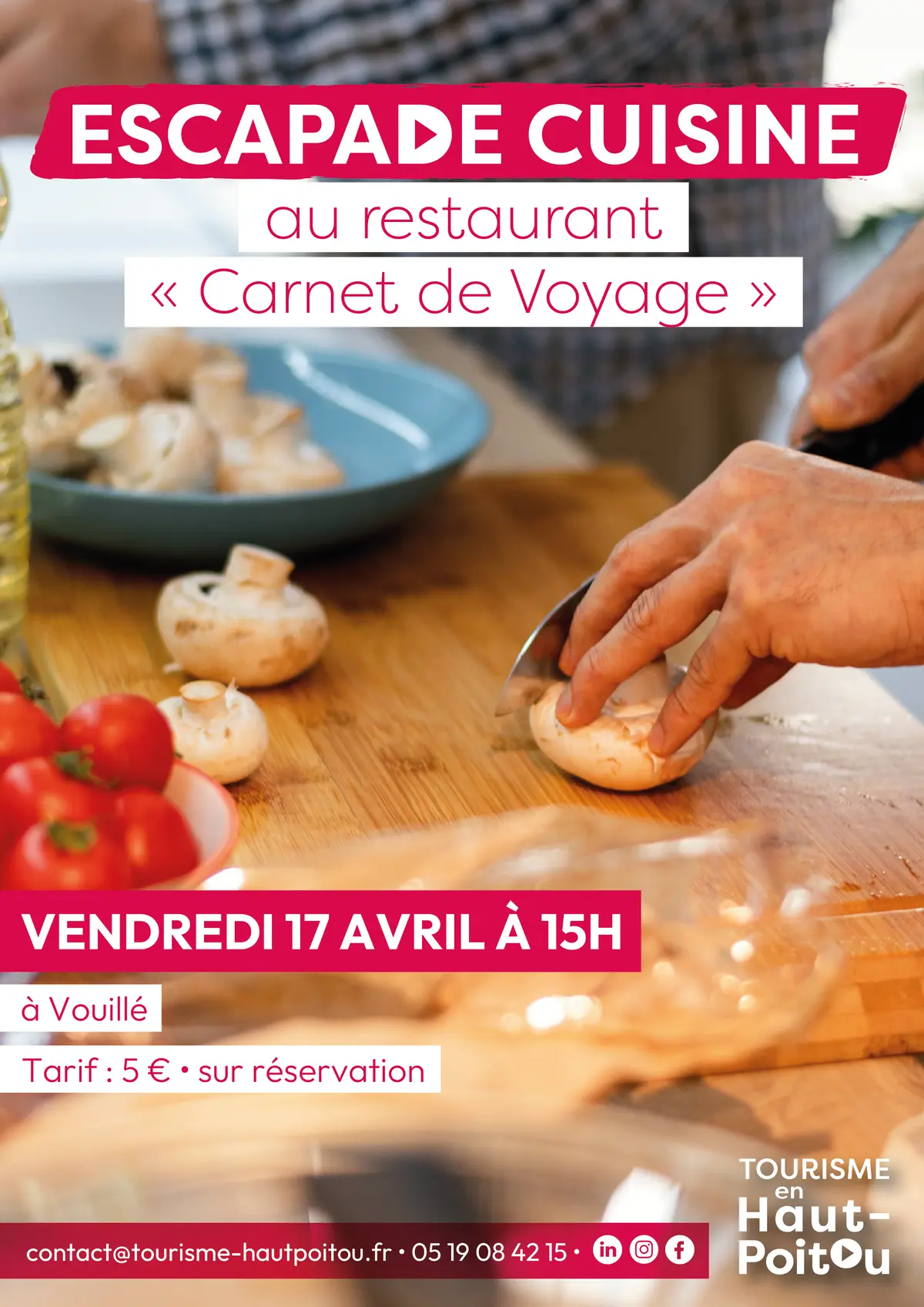 Escapade en cuisine à Carnet de Voyage
