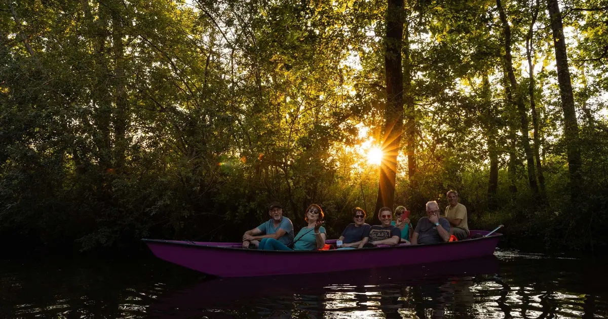 Escapade en galupe dans le Delta de Leyre