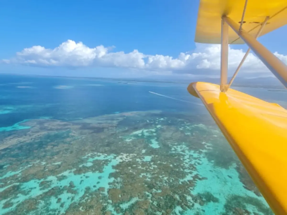 Escapade en hydravion en amoureux sur une île en Guadeloupe