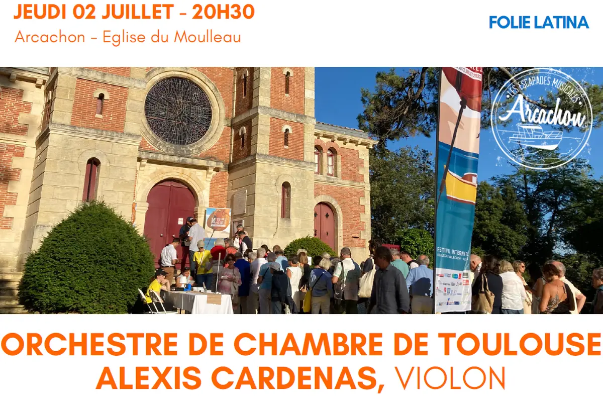 Escapades Musicales - Orchestre de chambre de Toulouse Alexis Cardenas