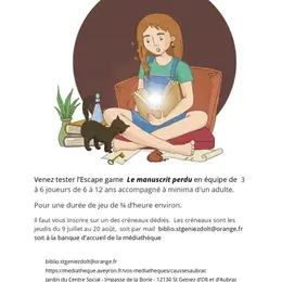 Escape Game à la médiathèque