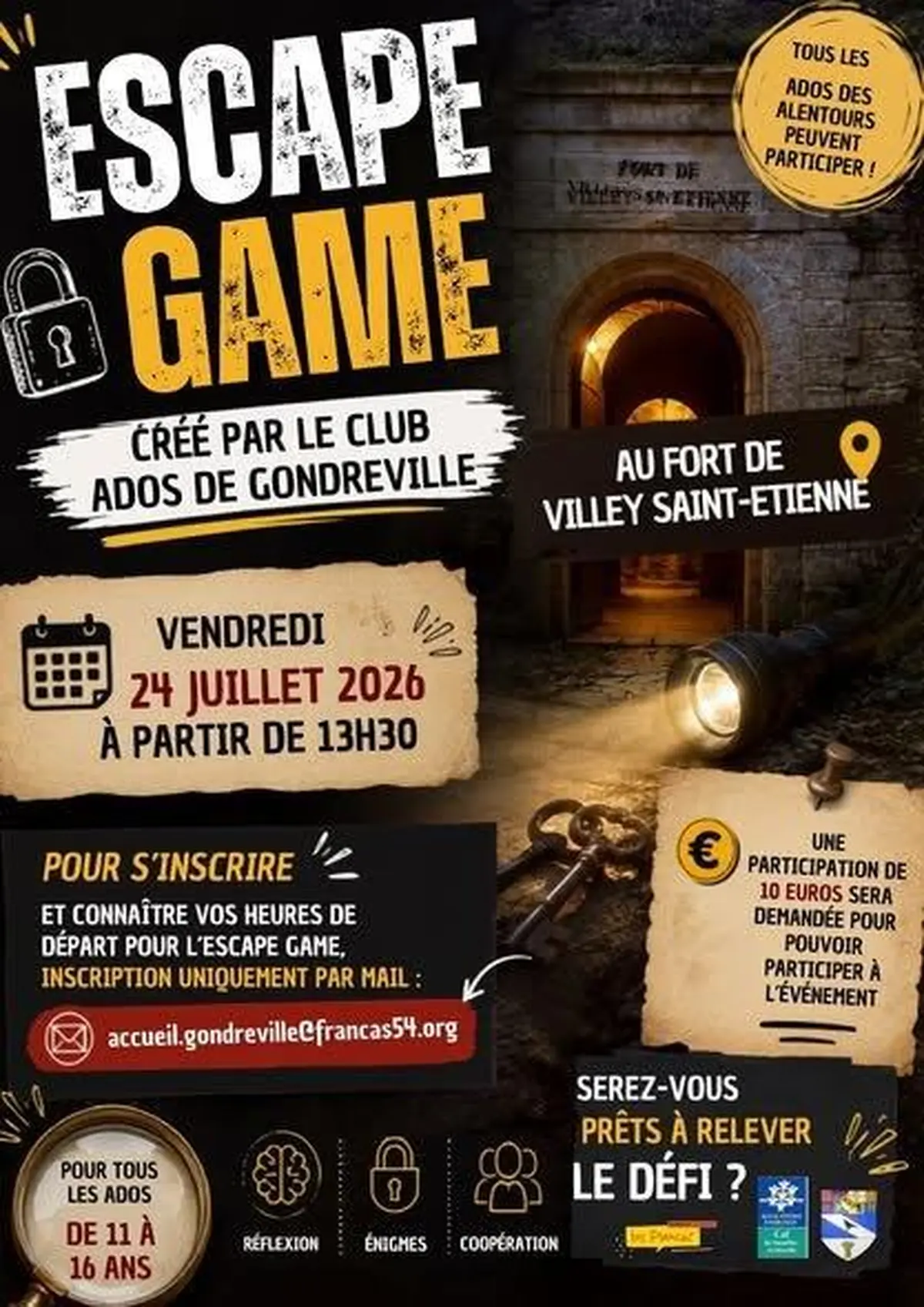 Escape Game au Fort du Vieux Canton