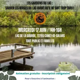 Escape game au lac de la Gourde