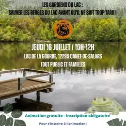 Escape game au lac de la Gourde