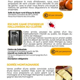 Escape Game d'horreur - Halloween au cloître