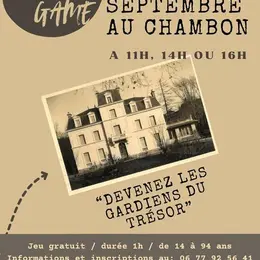 Escape Game : Devenez les gardiens du trésor