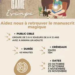 Escape game en famille : à la recherche du Manuscrit perdu !