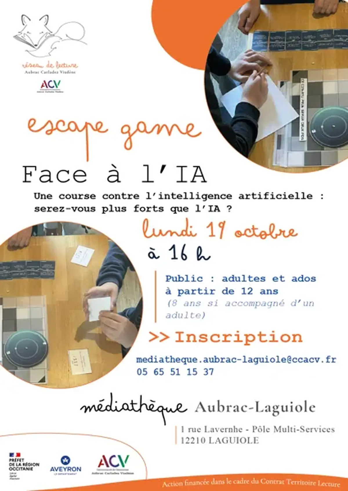 Escape game : Face à l'IA