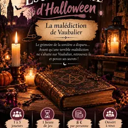 Escape Game Halloween - La malédiction de Vaubalier