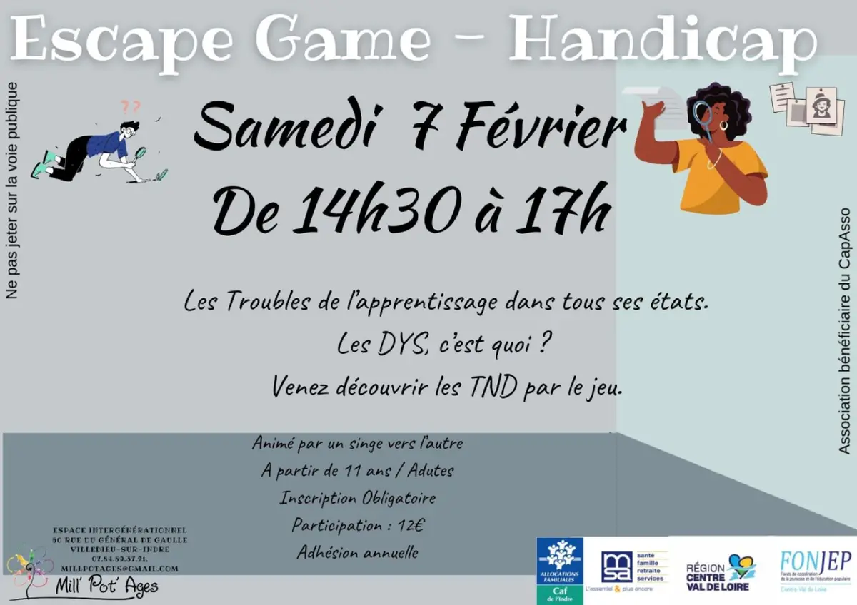 Escape Game - Handicap