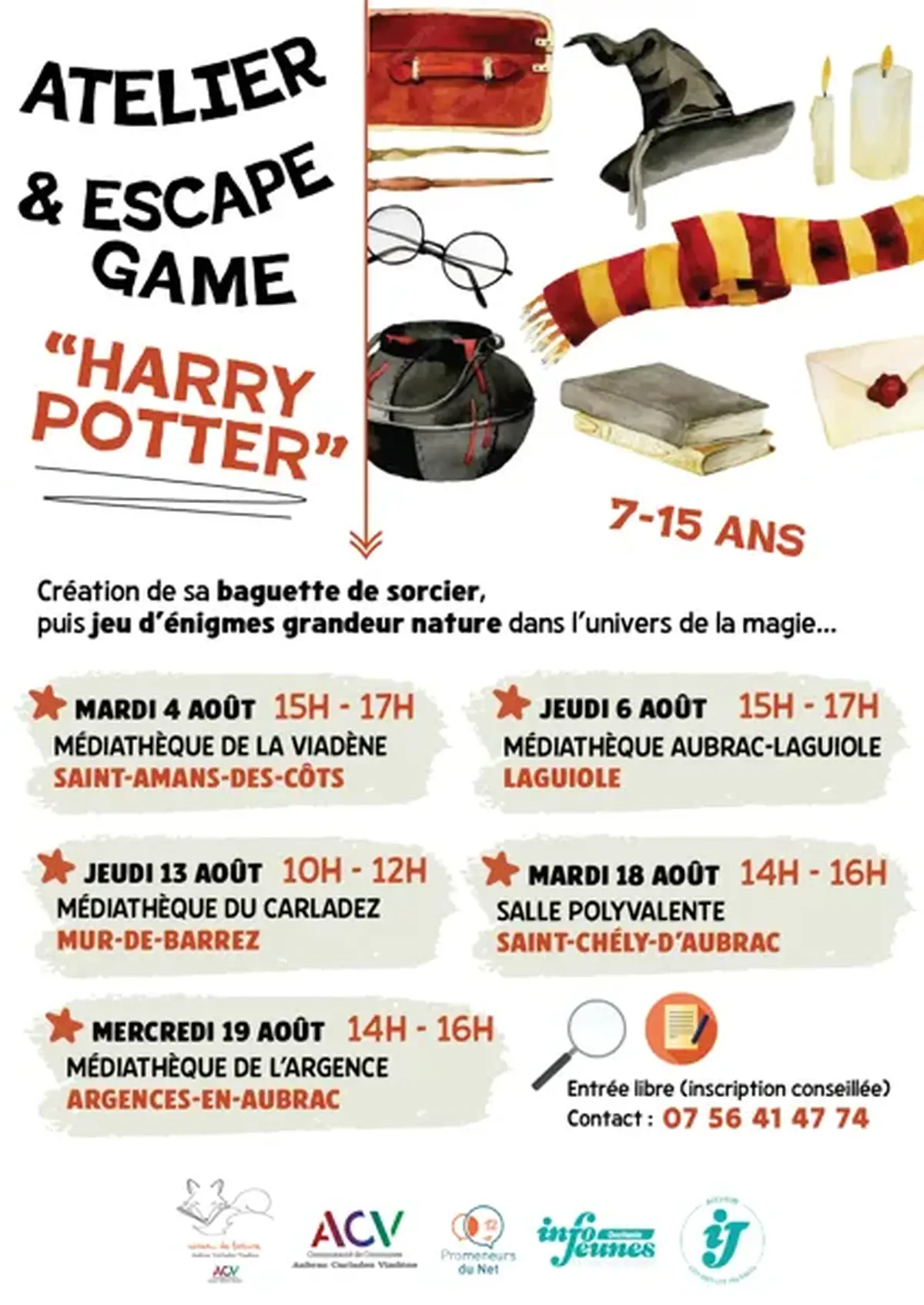 Escape game Harry Potter