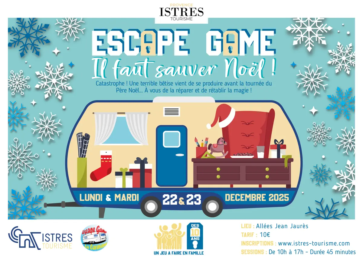 Escape game - Il faut sauver Noël !