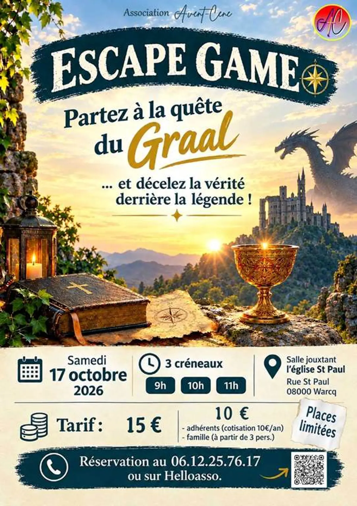 Escape game : La quête du Graal