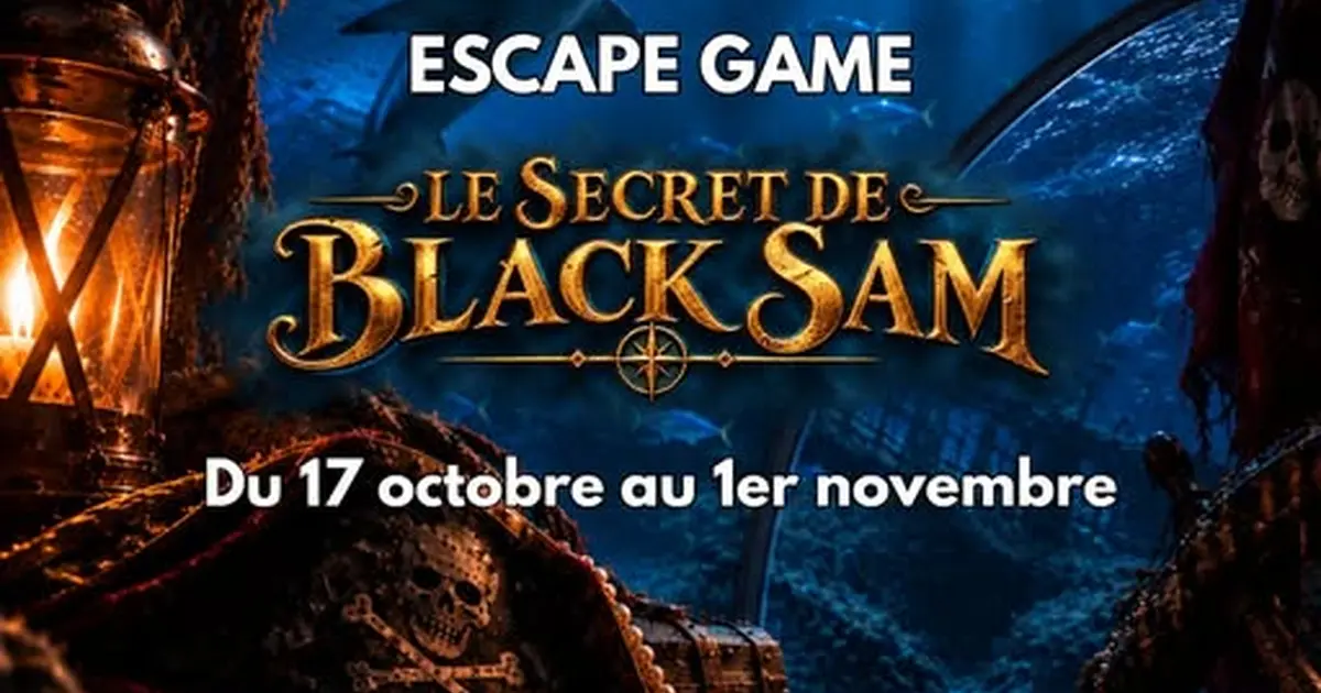 Escape game : « Le secret de Black Sam » à l'aquarium de Touraine