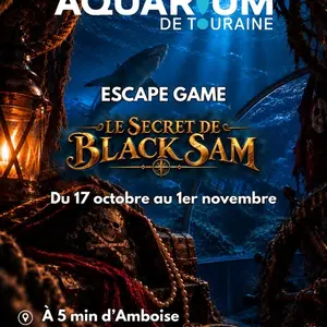 Escape game : « Le secret de Black Sam » à l'aquarium de Touraine