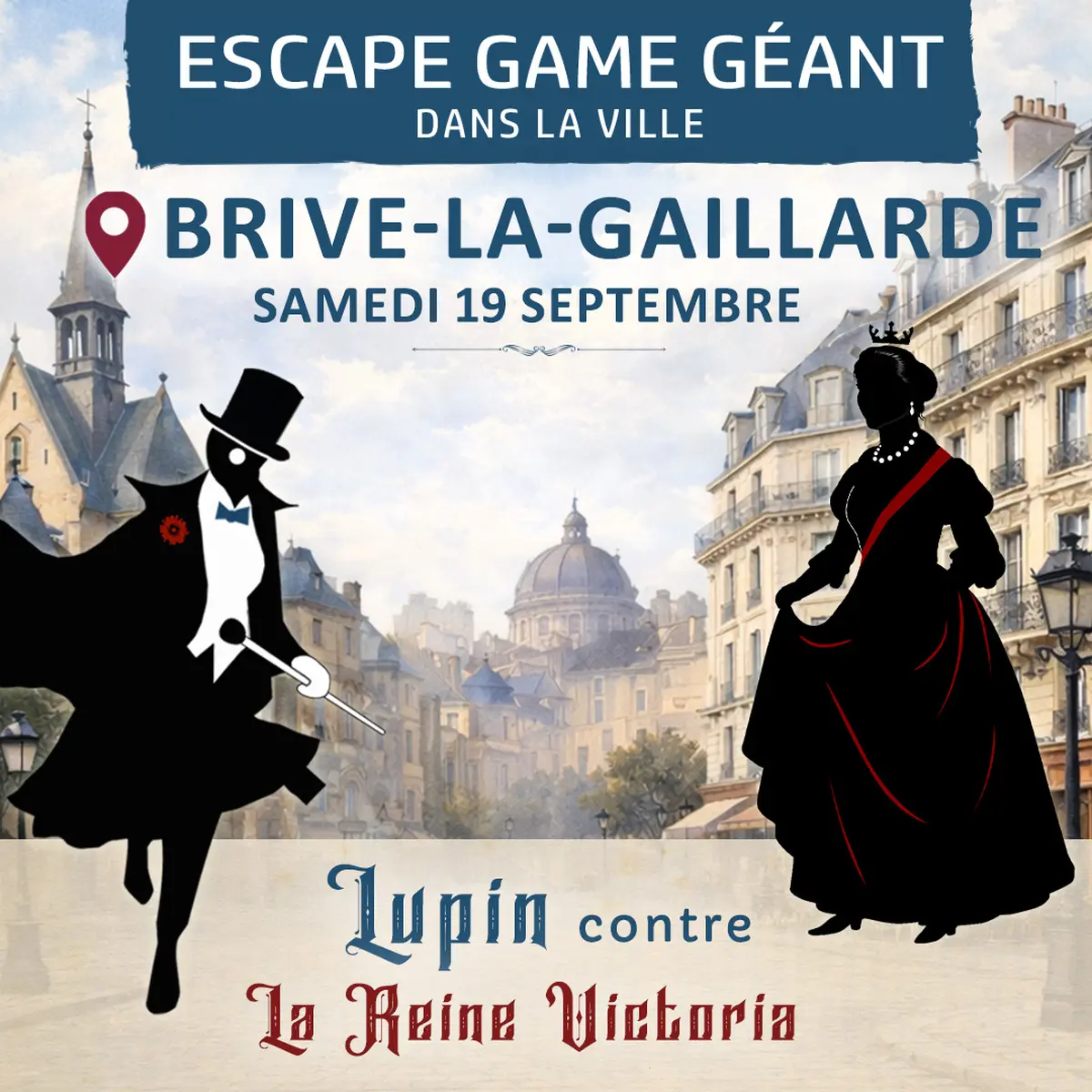 Escape game Lupin contre la reine Victoria