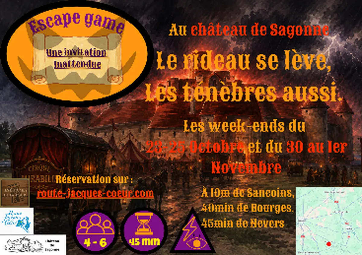 Escape Game Une invitation inattendue au Château de Sagonne