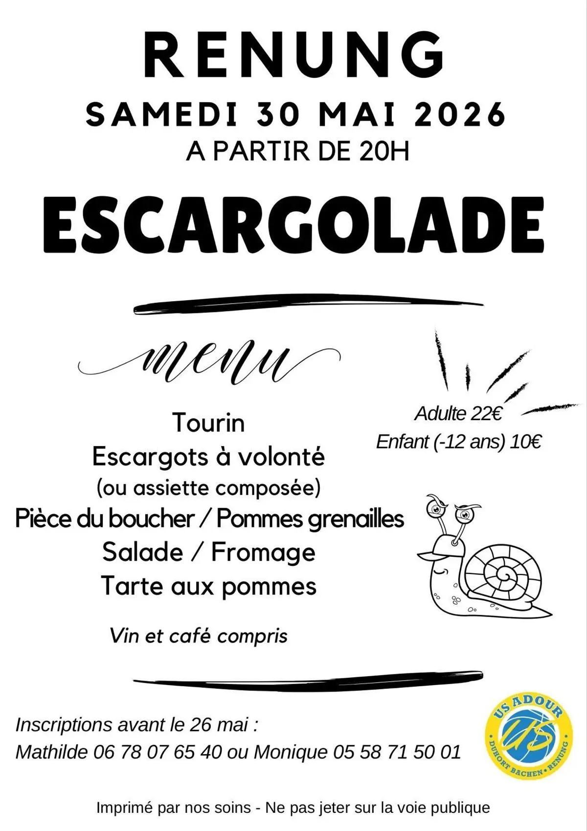 Escargolade à Renung